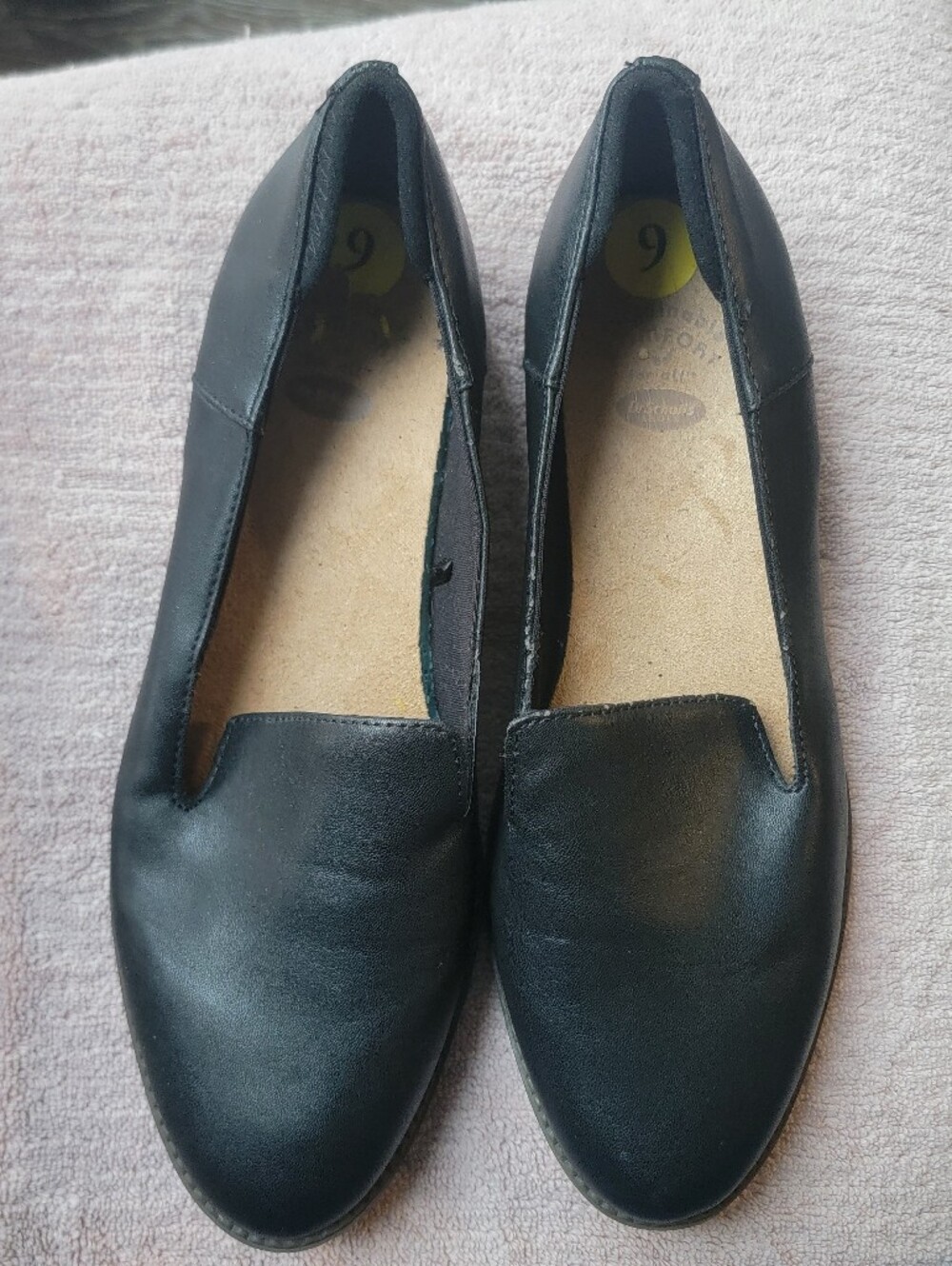 Dr. Scholl's Black Slip-On Women's Loafers